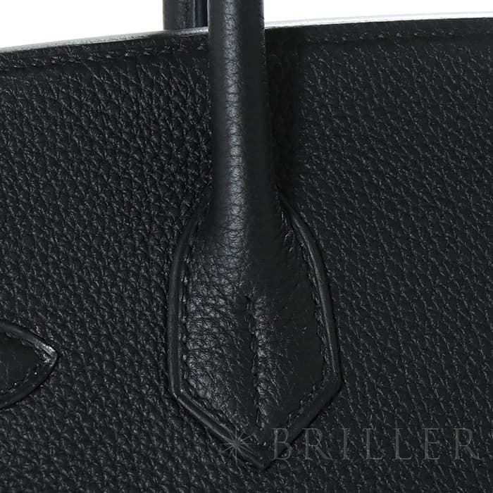 HERMES エルメス バーキン 30 トゴ ブラック ゴールド金具 12