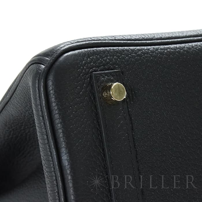 HERMES エルメス バーキン 30 トゴ ブラック ゴールド金具 15