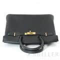 HERMES エルメス バーキン 30 トゴ ブラック ゴールド金具 20