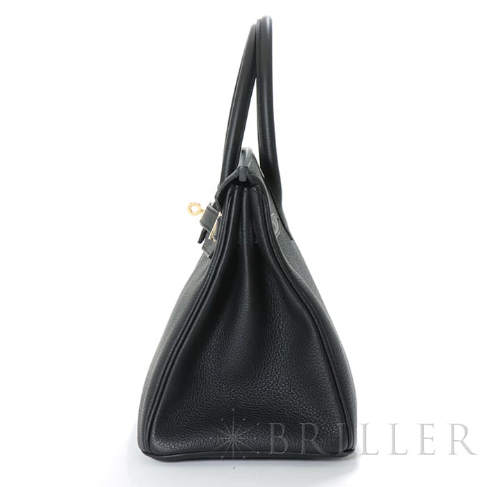 HERMES エルメス バーキン 30 トゴ ブラック ゴールド金具 21