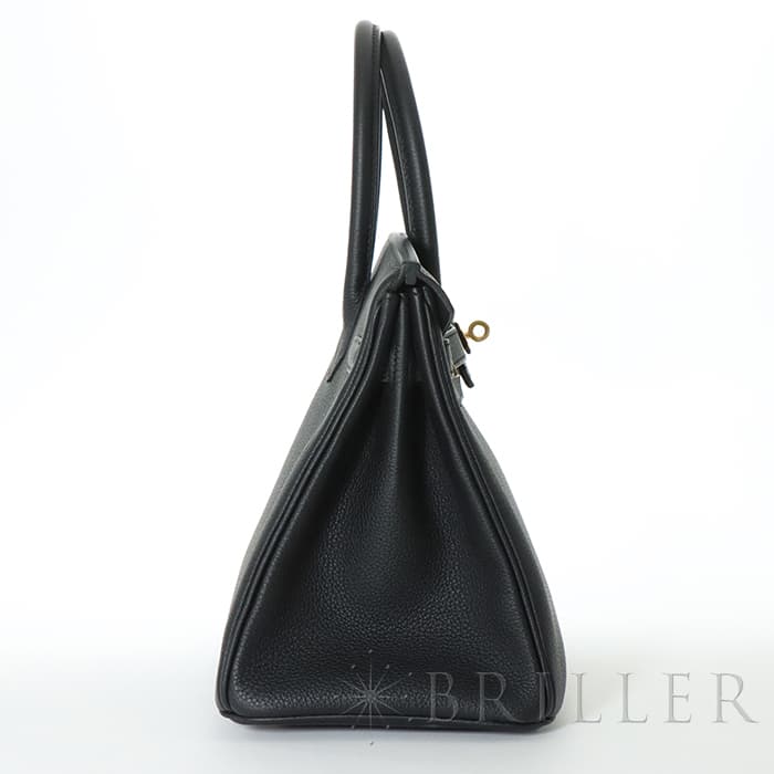 HERMES エルメス バーキン 30 トゴ ブラック ゴールド金具 22