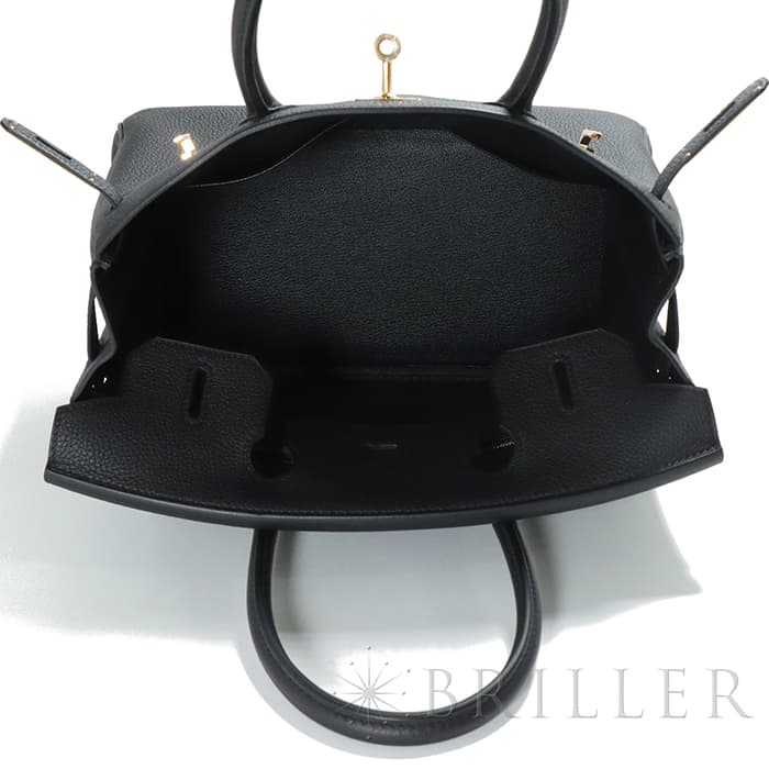 HERMES エルメス バーキン 30 トゴ ブラック ゴールド金具 3