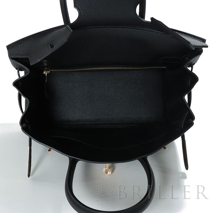 HERMES エルメス バーキン 30 トゴ ブラック ゴールド金具 4
