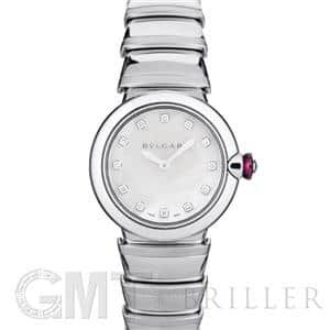 BVLGARI ブルガリ ルチェア ホワイトMOP 12Pダイヤ 28mm LU28WSS/12
