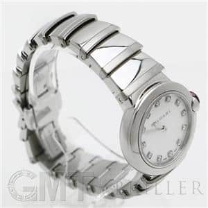BVLGARI ブルガリ ルチェア ホワイトMOP 12Pダイヤ 28mm LU28WSS/12