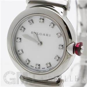 BVLGARI ブルガリ ルチェア ホワイトMOP 12Pダイヤ 28mm LU28WSS/12