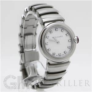 BVLGARI ブルガリ ルチェア ホワイトMOP 12Pダイヤ 28mm LU28WSS/12