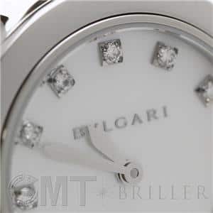 BVLGARI ブルガリ ルチェア ホワイトMOP 12Pダイヤ 28mm LU28WSS/12