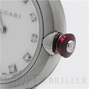 BVLGARI ブルガリ ルチェア ホワイトMOP 12Pダイヤ 28mm LU28WSS/12