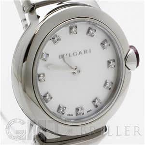 BVLGARI ブルガリ ルチェア ホワイトMOP 12Pダイヤ 28mm LU28WSS/12