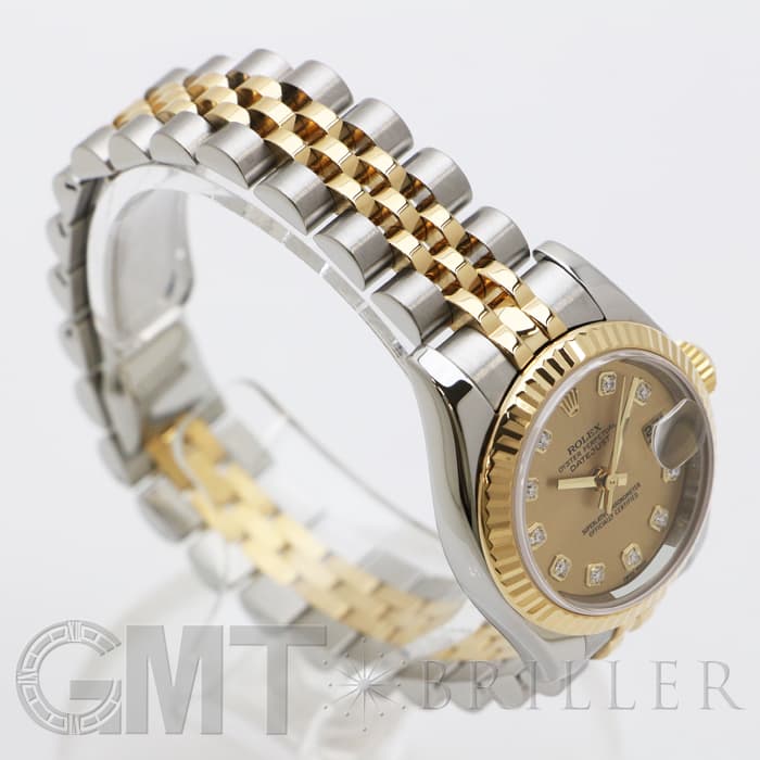 ROLEX ロレックス デイトジャスト 179173G シャンパン ジュビリー 14