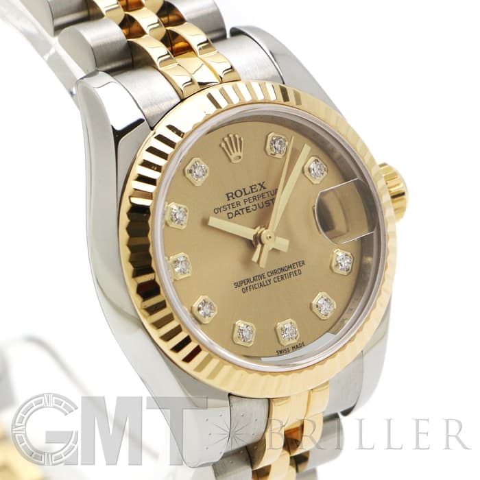 ROLEX ロレックス デイトジャスト 179173G シャンパン ジュビリー 16