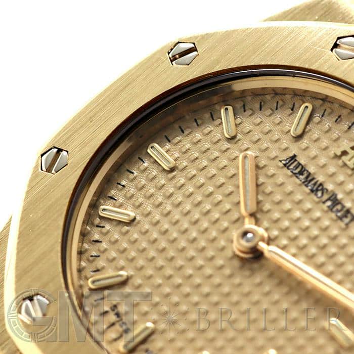 AUDEMARS PIGUET オーデマ・ピゲ ロイヤルオーク レディ イエローゴールド シャンパン 13