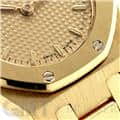 AUDEMARS PIGUET オーデマ・ピゲ ロイヤルオーク レディ イエローゴールド シャンパン 15