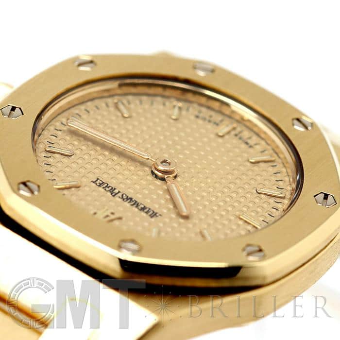 AUDEMARS PIGUET オーデマ・ピゲ ロイヤルオーク レディ イエローゴールド シャンパン 17