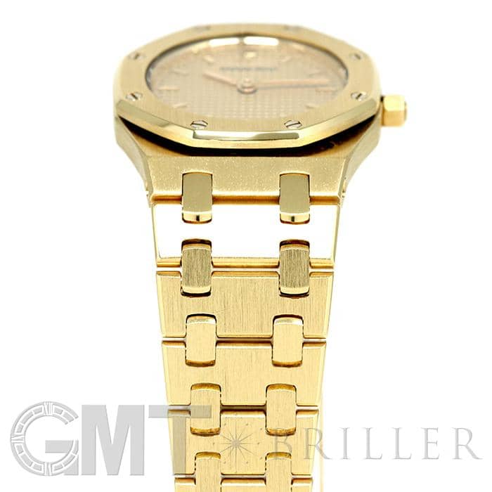 AUDEMARS PIGUET オーデマ・ピゲ ロイヤルオーク レディ イエローゴールド シャンパン 18