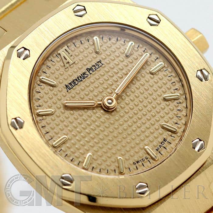 AUDEMARS PIGUET オーデマ・ピゲ ロイヤルオーク レディ イエローゴールド シャンパン 6