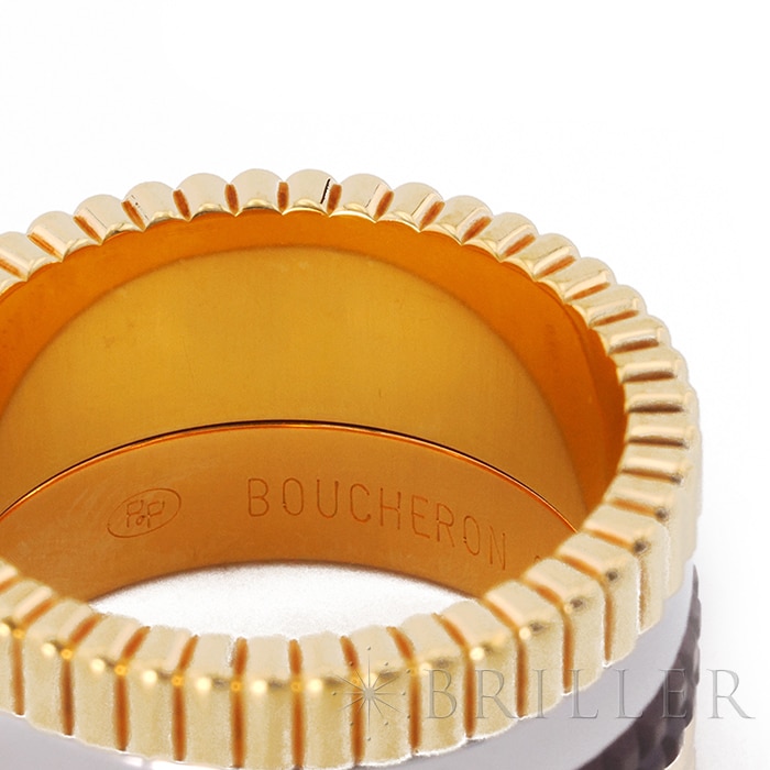 BOUCHERON　ブシュロン キャトル クラシック リング ラージ 12号 JRG00257 9