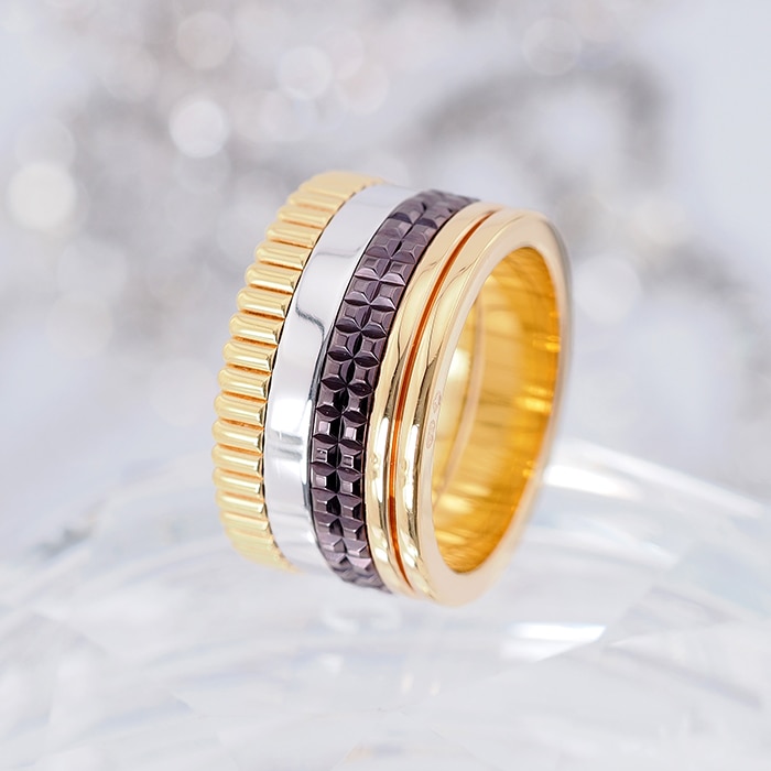 BOUCHERON　ブシュロン キャトル クラシック リング ラージ 12号 JRG00257 2