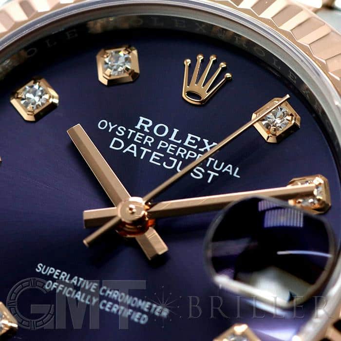 中古 Rolex ロレックス デイトジャスト 28 g オーベルジーヌ ジュビリーブレスレット 商品id 詳細ページ レディース腕時計の販売買取 Briller ロレックス カルティエ シャネル オメガなど人気の高級ブランド腕時計
