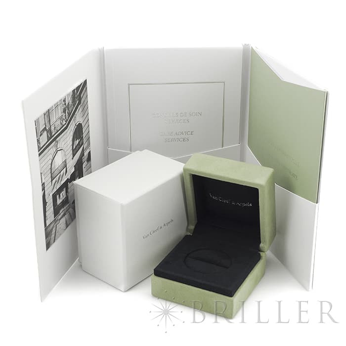 Van Cleef & Arpels ヴァン クリーフ&アーペル アルハンブラ ヴィンテージアルハンブラ リング イエローゴールド マザーオブパール ダイヤモンド VCARA41152 7