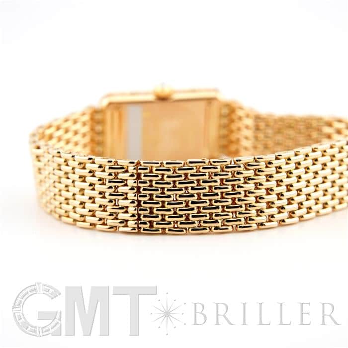 CARTIER カルティエ タンク ルイ カルティエ SM イエローゴールド パヴェダイヤモンド 13