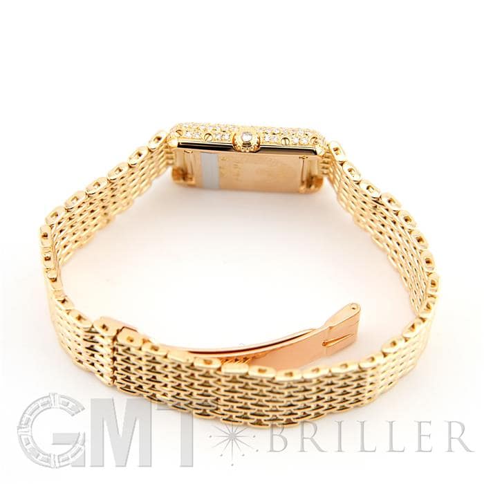 CARTIER カルティエ タンク ルイ カルティエ SM イエローゴールド パヴェダイヤモンド 18