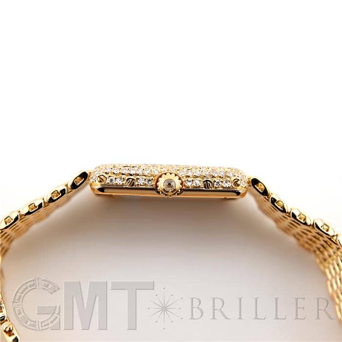 CARTIER カルティエ タンク ルイ カルティエ SM イエローゴールド パヴェダイヤモンド 19