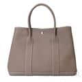 HERMES エルメス ガーデンパーティー 36/PM ネゴンダ エトゥープ シルバー金具 メイン