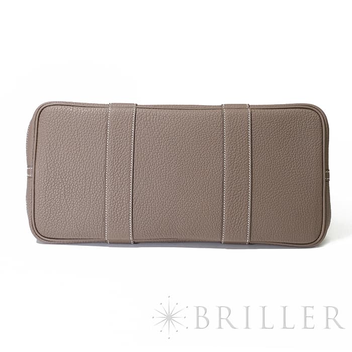 HERMES エルメス ガーデンパーティー 36/PM ネゴンダ エトゥープ シルバー金具 9