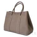 HERMES エルメス ガーデンパーティー 36/PM ネゴンダ エトゥープ シルバー金具 12