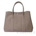 HERMES エルメス ガーデンパーティー 36/PM ネゴンダ エトゥープ シルバー金具 1