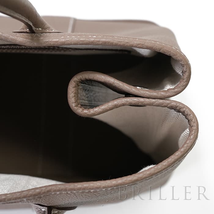 HERMES エルメス ガーデンパーティー 36/PM ネゴンダ エトゥープ シルバー金具 19