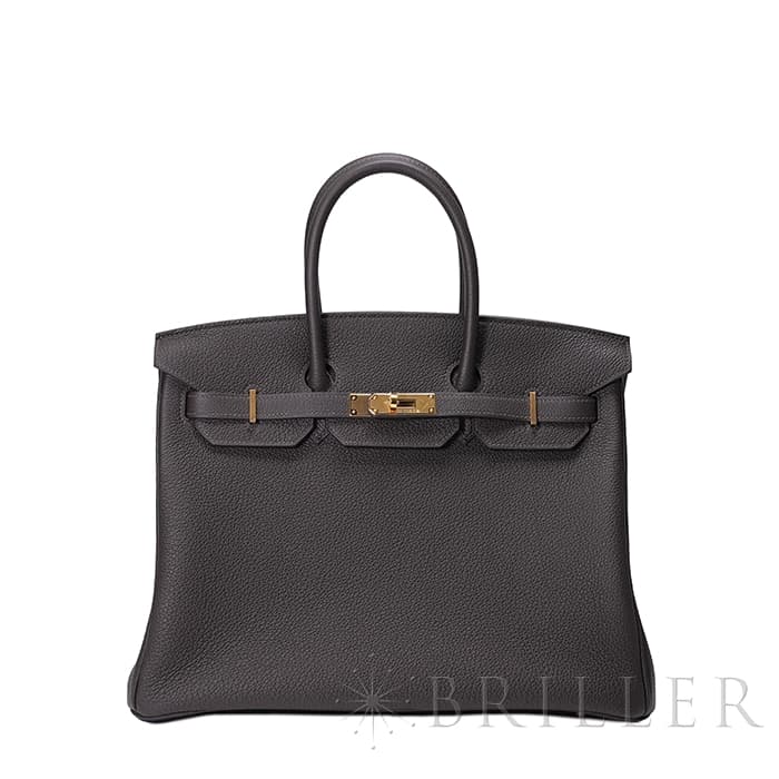 HERMES エルメス バーキン 35 トゴ べブラン ゴールド金具 メイン