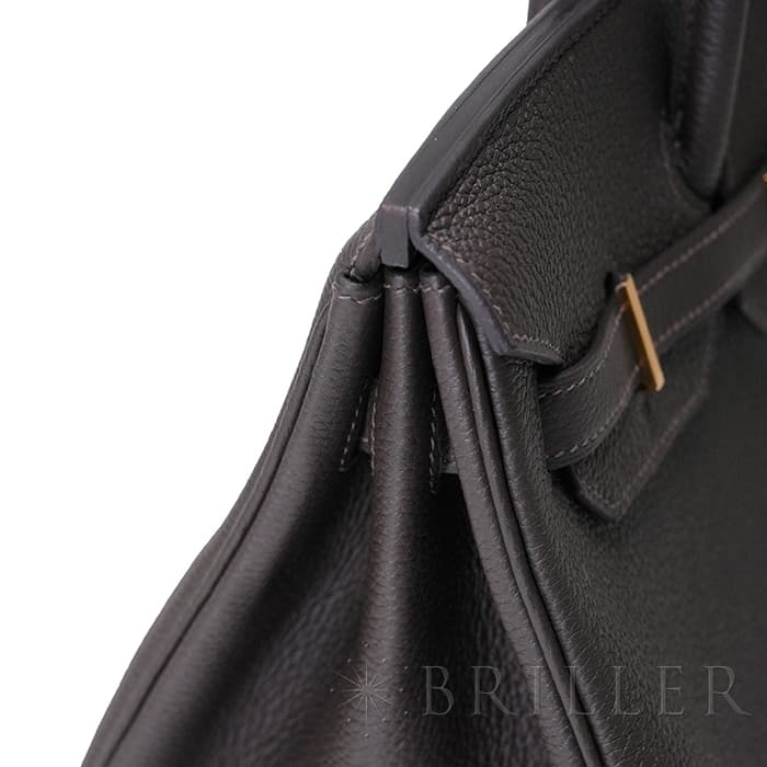 HERMES エルメス バーキン 35 トゴ べブラン ゴールド金具 21