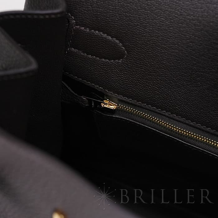 HERMES エルメス バーキン 35 トゴ べブラン ゴールド金具 24
