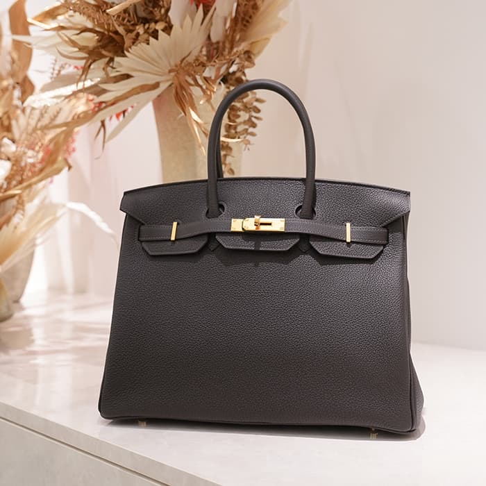 HERMES エルメス バーキン 35 トゴ べブラン ゴールド金具 2