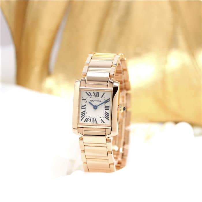 中古 Cartier カルティエ タンク フランセーズ Wh Sm ピンクゴールド 商品id 詳細ページ レディースブランド サロン Briller レディース腕時計 ブランドバッグ ブランドジュエリーのオンラインストア