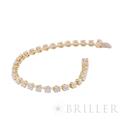 CARTIER カルティエ テニス ブレスレット イエローゴールド ダイヤモンド 8.50Ct 12