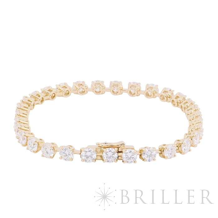CARTIER カルティエ テニス ブレスレット イエローゴールド ダイヤモンド 8.50Ct 1
