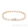 CARTIER カルティエ テニス ブレスレット イエローゴールド ダイヤモンド 8.50Ct 1