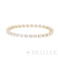 CARTIER カルティエ テニス ブレスレット イエローゴールド ダイヤモンド 8.50Ct 5