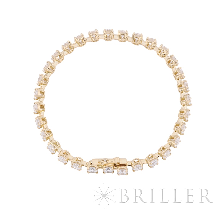 CARTIER カルティエ テニス ブレスレット イエローゴールド ダイヤモンド 8.50Ct 6