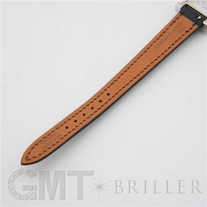 HERMES エルメス Hウォッチ ミニ 21mm ノワール シルバー HH1.110.227 15