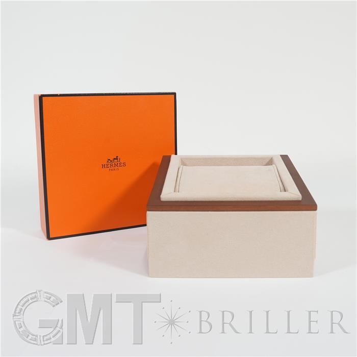 HERMES エルメス Hウォッチ ミニ 21mm ノワール シルバー HH1.110.227 3