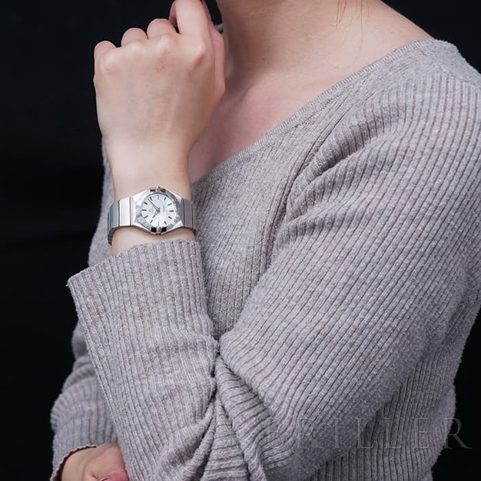 OMEGA オメガ コンステレーション ブラッシュ クォーツ 27ｍｍ 123.10.27.60.02.001 シルバー 29