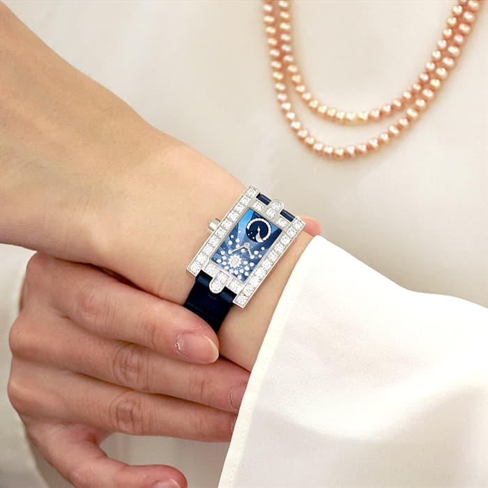 HARRY WINSTON ハリー・ウィンストン アベニュー クラシック ムーンフェイズ AVEQMP21WW001 28