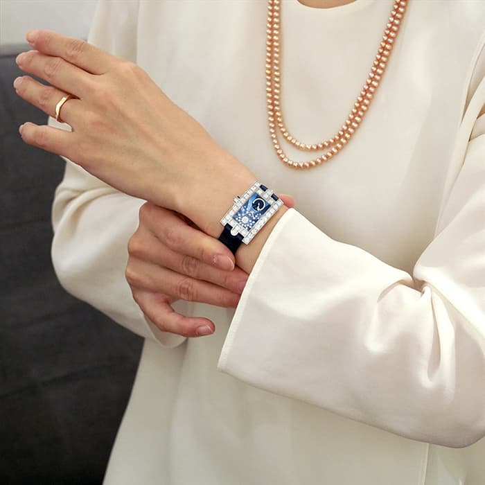 HARRY WINSTON ハリー・ウィンストン アベニュー クラシック ムーンフェイズ AVEQMP21WW001 29