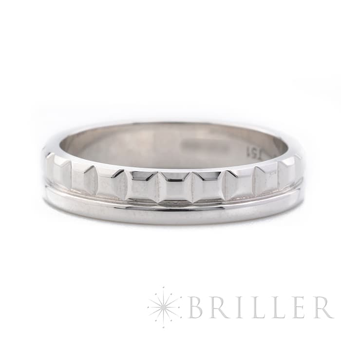 BOUCHERON　ブシュロン キャトル ラディアント リング ハーフ ホワイトゴールド 11号 JAL00250 9