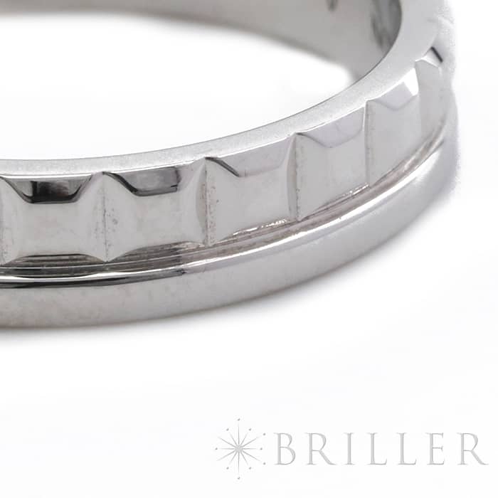 BOUCHERON　ブシュロン キャトル ラディアント リング ハーフ ホワイトゴールド 11号 JAL00250 10